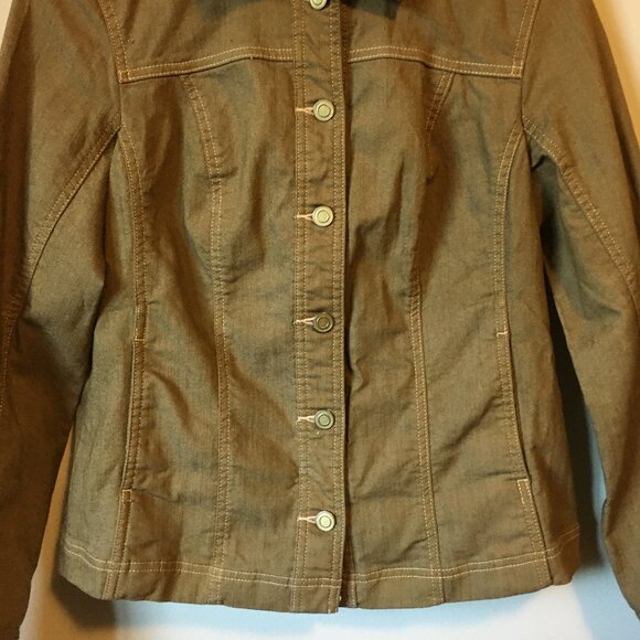 Northern Reflections Tan Denim Jean Jacket - Picture 4 of 16